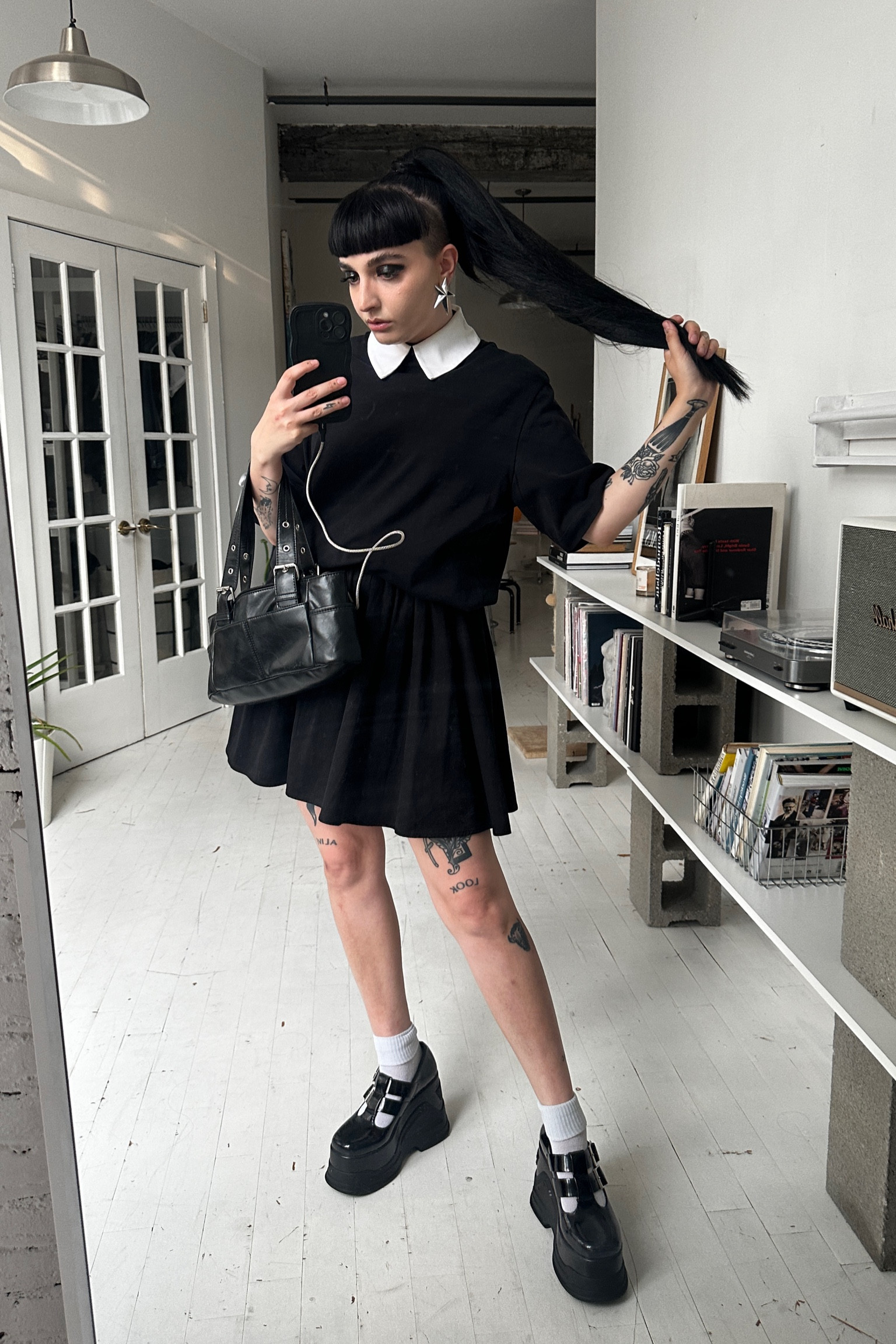my look for maison kitsune last night. i don't personally wear a lot of t-shirts that aren't band tees and this was a fun lil challenge for me styling the top they sent for the event :)

#LTKshoecrush #LTKSeasonal #LTKstyletip