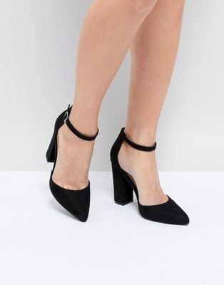 Truffle Collection Pointed Block Heels | ASOS US