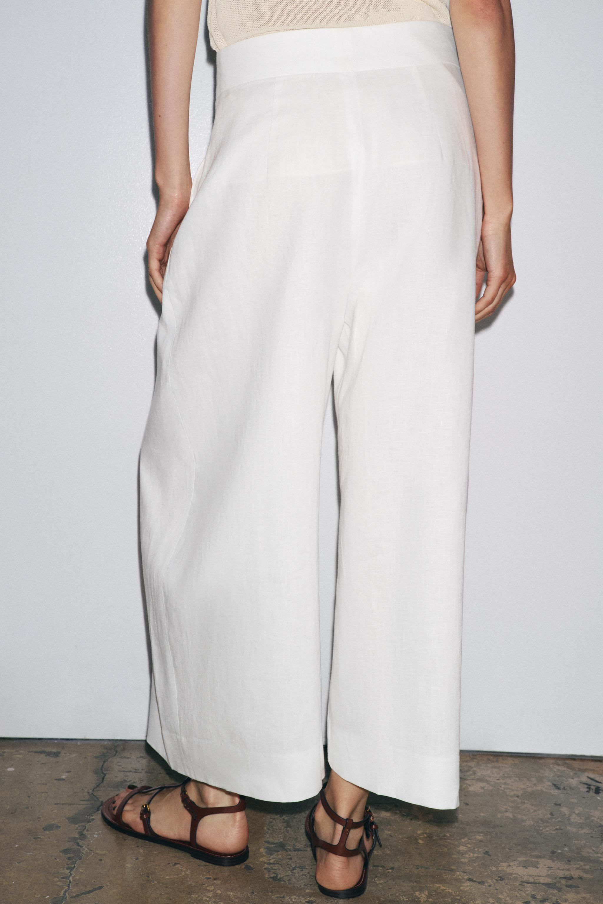 ZW COLLECTION VOLUME DART TROUSERS | Zara UK