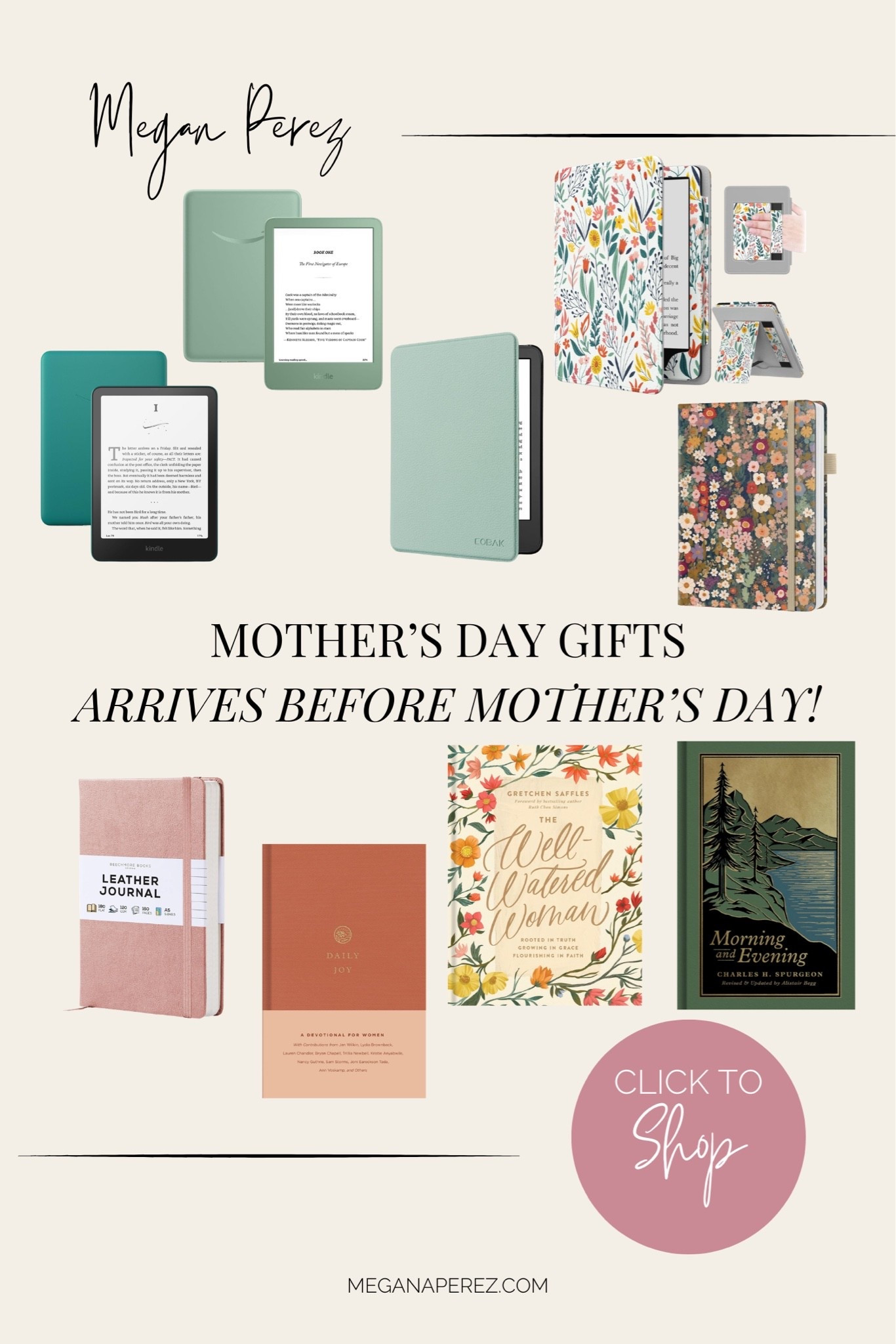 For the moms who love slow mornings, books, journaling, and quiet moments with Jesus 🤍 These Mother’s Day gift ideas are cozy, meaningful, and perfect for the women who love to read and reflect.
#MothersDayGiftIdeas #ChristianMom #KindleFinds #CozyMomLife