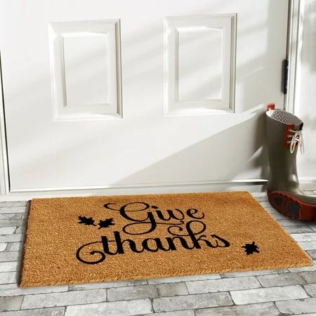 Calloway Mills Give Thanks Outdoor Doormat | Walmart (US)