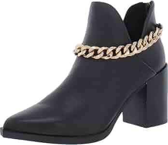 Steve Madden Womens Cedar Chain Ankle Boots | Amazon (US)
