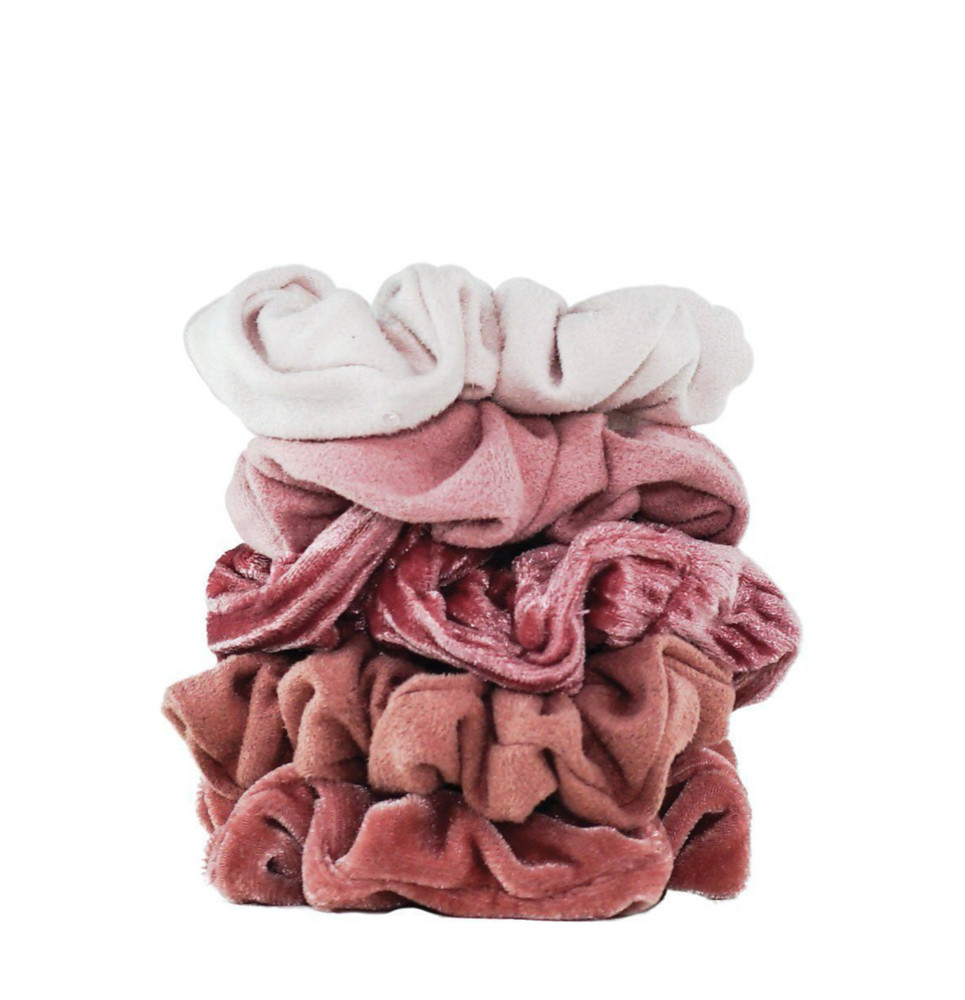 Kitsch Velvet Scrunchie Set | goop