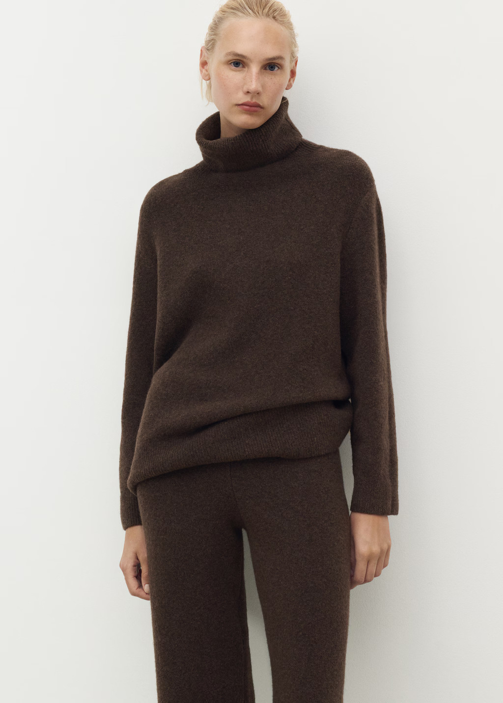 Turtleneck knit sweater - Women | MANGO USA | Mango (US/MX/AU)