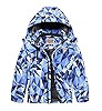 WULFUL Boy's Waterproof Ski Jacket Warm Fleece Hooded Winter Snow Coat | Amazon (US)