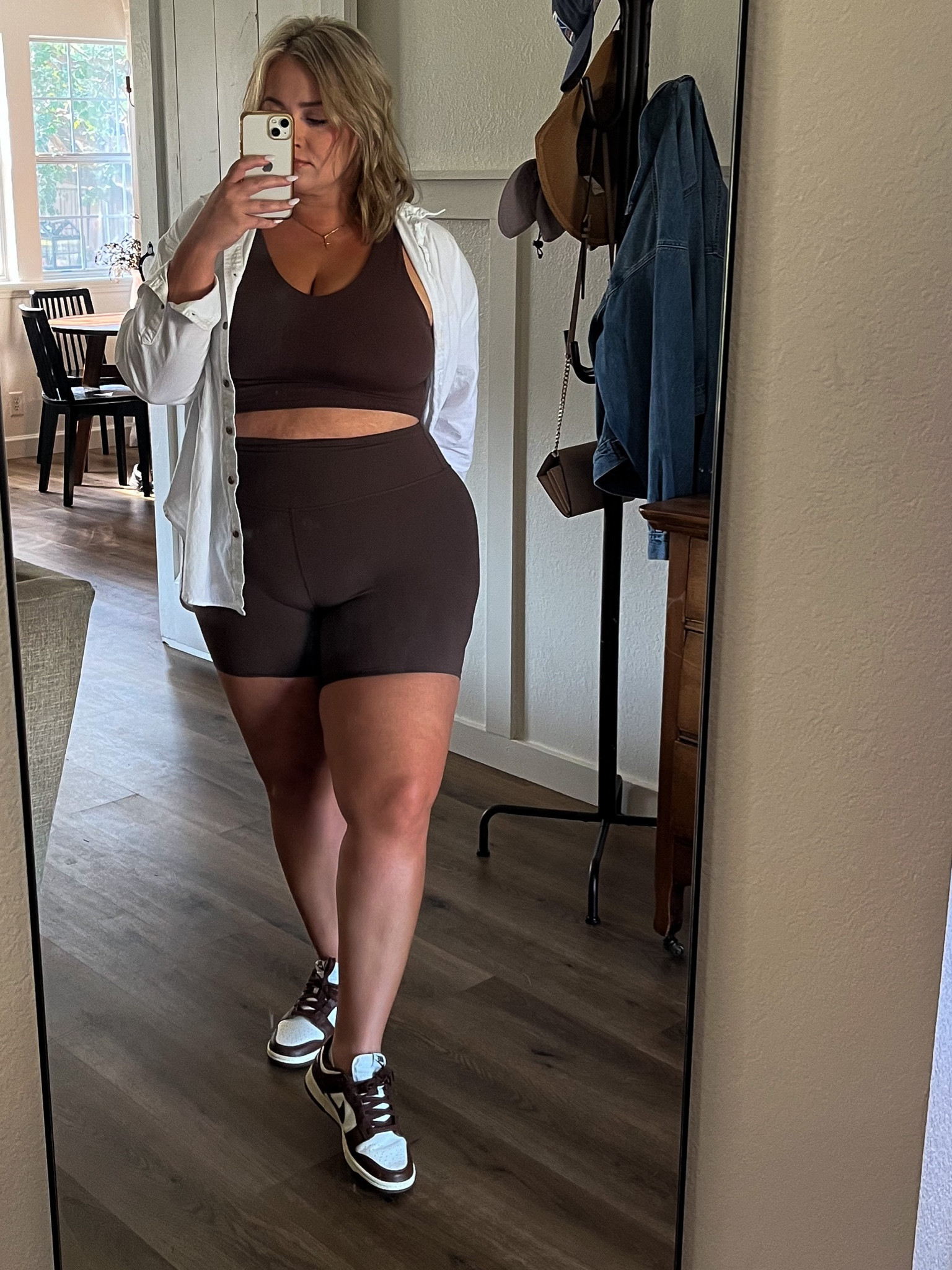 Biker shorts & tank are my favorite pair. This espresso set is lovely for a fall transition. 

#LTKmidsize #LTKSeasonal #LTKcurves