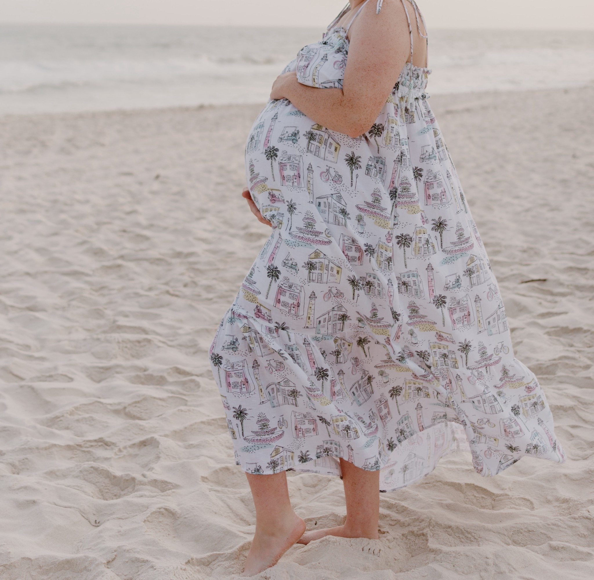 My maternity dress is Crown and Ivy and makes for the cutest beach pictures!

#LTKTravel #LTKmomlife #LTKBump