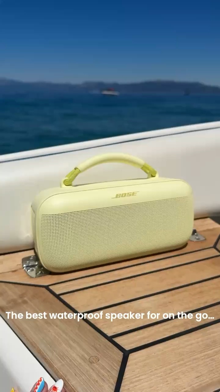 Love this speaker, great for summer! Waterproof and durable I always carry it in my suitcase.  The best portable travel speaker that there is. 

#giftsfordad #giftsforher #travelspeaker #portablespeaker

#LTKHome #LTKmomlife #LTKTravel