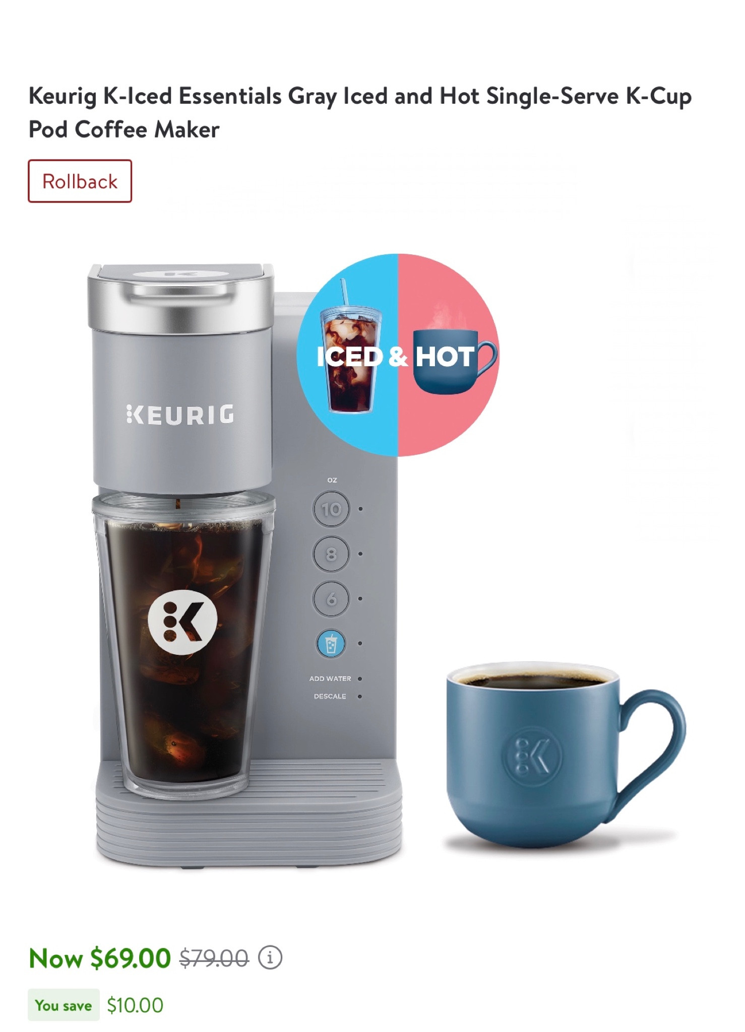 Keurig Iced Tumbler : Target