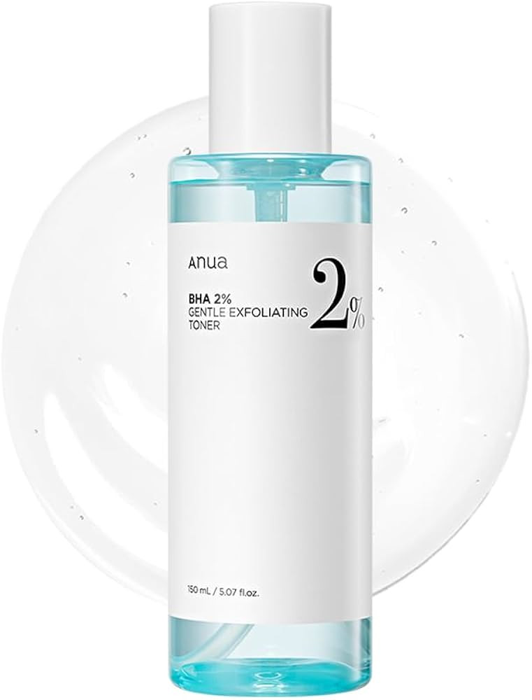 ANUA BHA 2% Gentle Exfoliating Toner, Mild Facial Exfoliant, Salicylic Acid for Pores and Sebum, ... | Amazon (US)