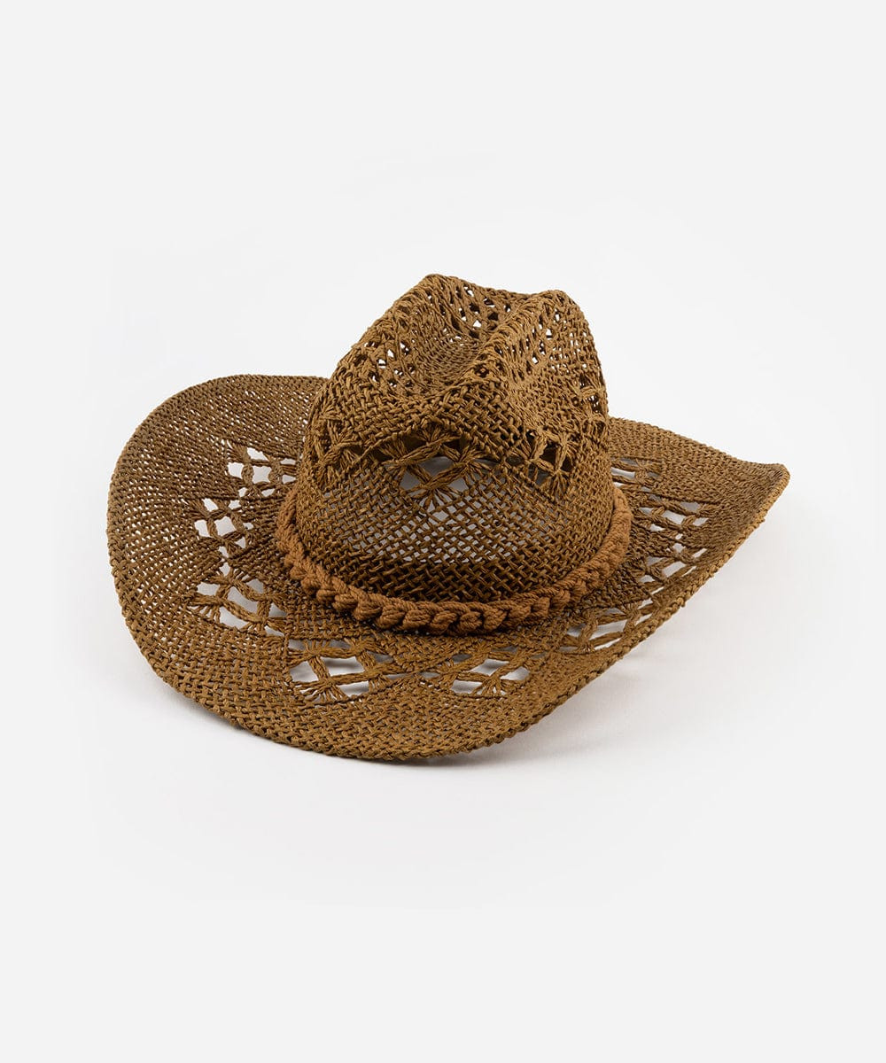 Remy Vented Straw Cowboy Hat | Gigi Pip