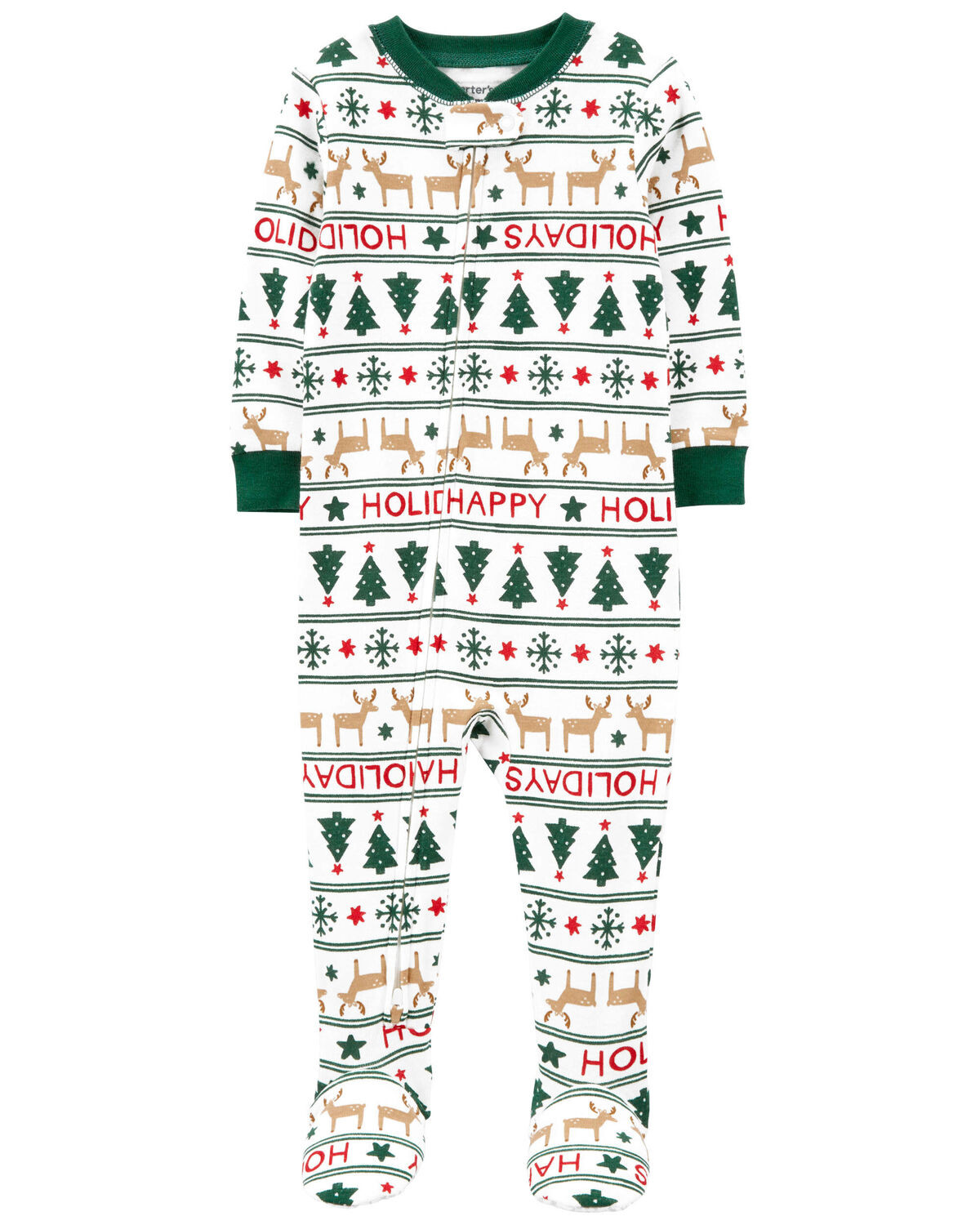 Toddler 1-Piece Fair Isle 100% Snug Fit Cotton Footie Pajamas - Carter's | Carter's | Carter's Inc