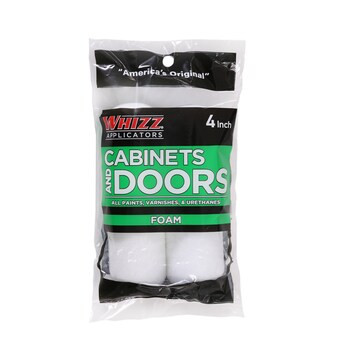 WHIZZ 4-in Cabinet and Door Foam Mini Paint Roller (2-Pack) | Lowe's