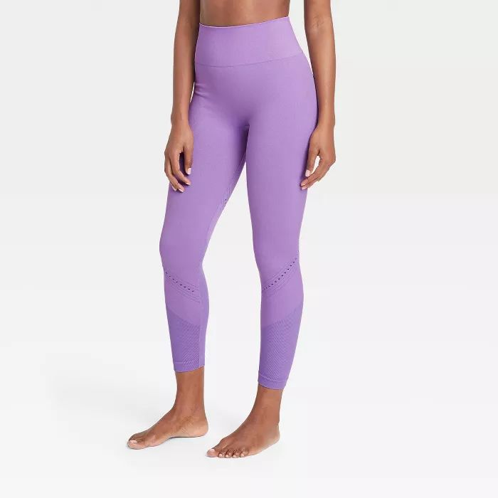 Women's High-Waisted Seamless 7/8 Leggings - JoyLab™ | Target