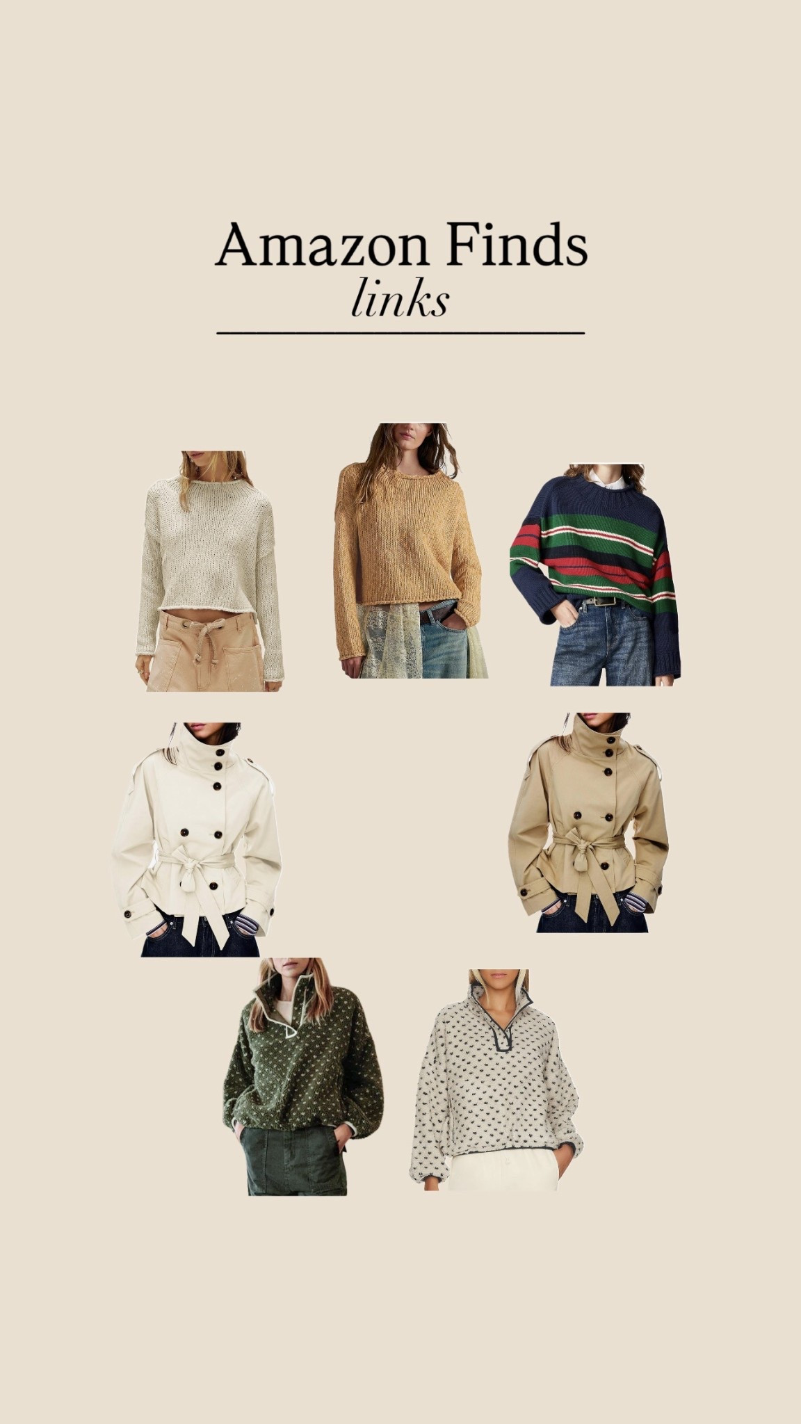 #winteroutfit #ootd #fashion #outfits #sweater #coat #jackets #amazon 

#LTKgrwm #LTKootd #LTKdayinmylife