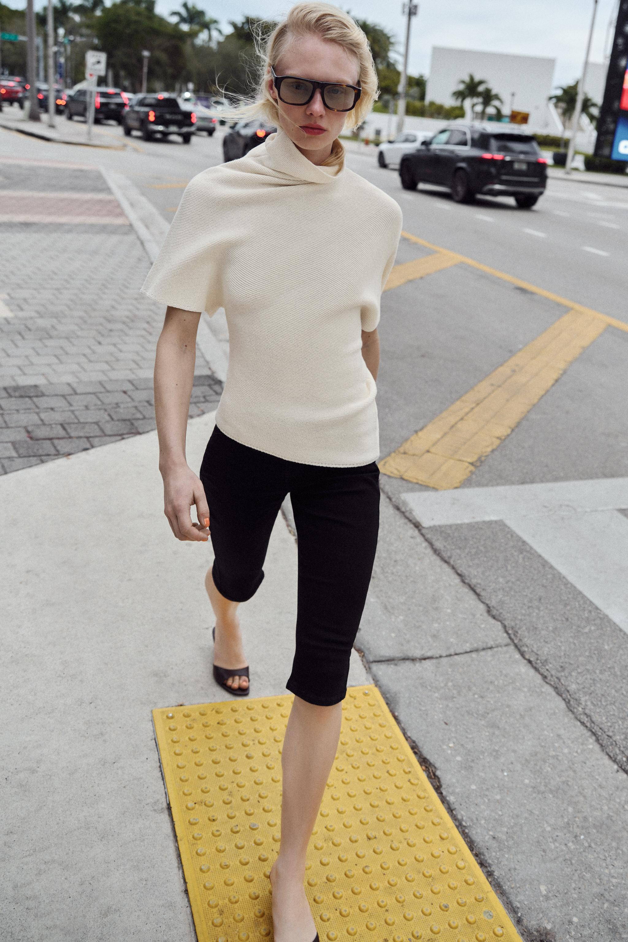 ASYMMETRIC KNIT JUMPER | Zara US