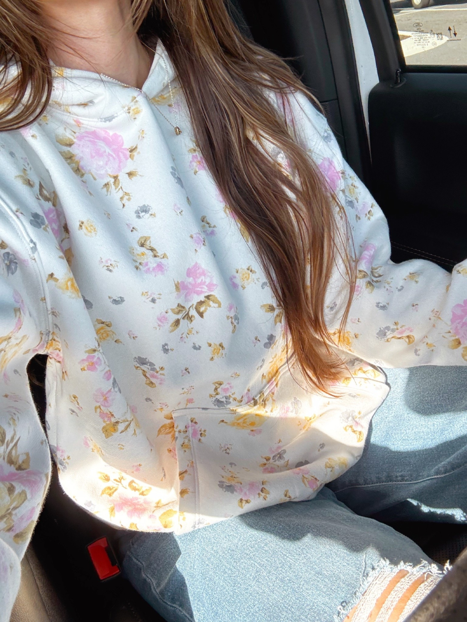 New floral hoodie from target!! 
It’s so pretty!! 😍🌸
**sizing: small, it’s oversized 

#LTKootd
