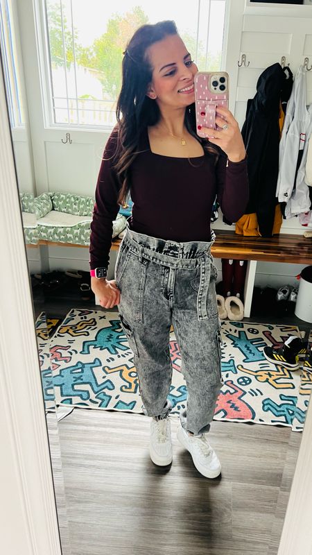My outfit for work today! I love these pants from Bohmë (pants are sold out)! And these old navy bodysuits are so comfortable!!

#LTKstyletip #LTKsalealert #LTKworkwear