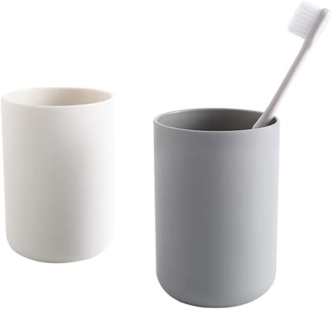 wongwongcat Cup 10.5oz, Japanese-Style Unbreakable Reusable Drinking Cups Set of 2 Colors, Plasti... | Amazon (UK)