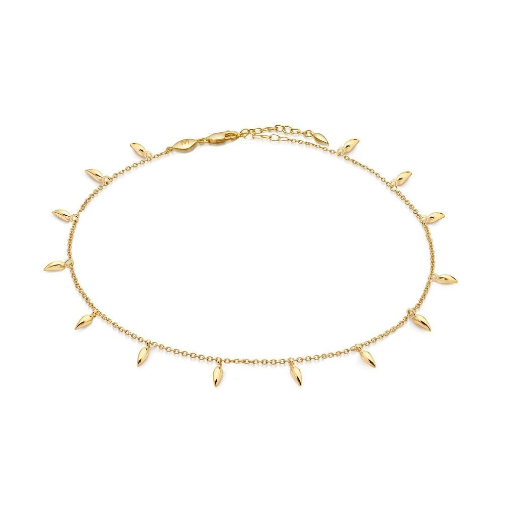 Lucy Williams Gold Mini Fang Choker | Missoma