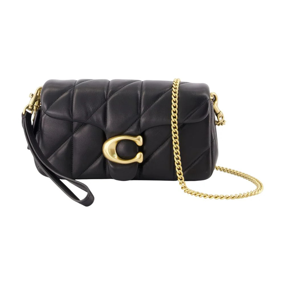 Coach Tabby Chain Crossbody Bag — Black | Italist Inc.