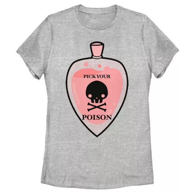 Women's Lost Gods Halloween Pick Your Poison T-Shirt | Target