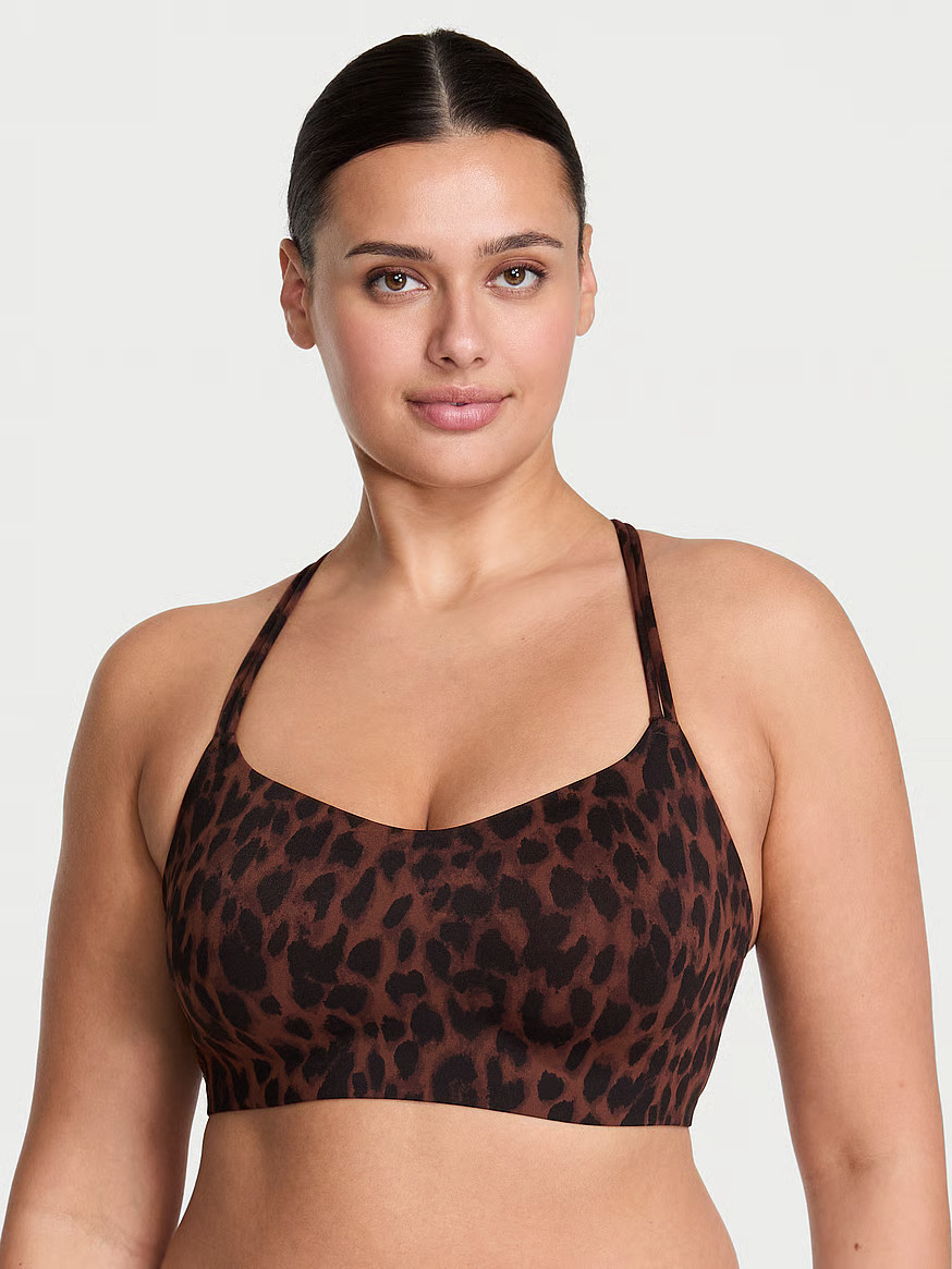 Buy VSX Elevate™ SuedeEffect Lace Stretch-Comfort Sports Bra, Black - Order Sport Bras online -... | Victoria's Secret (US / CA )