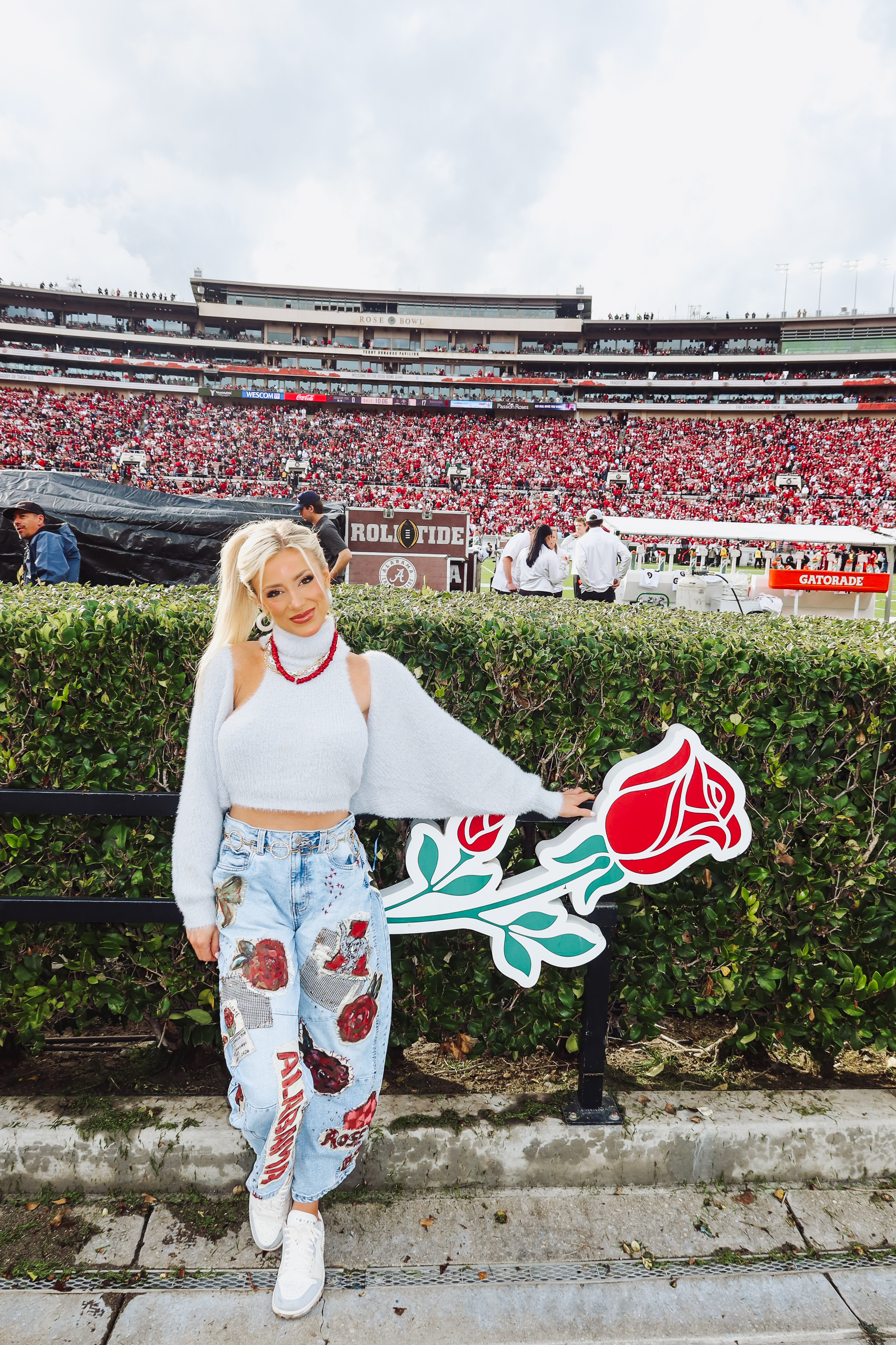 Every rose has its thorns 🌹Roll Tide always! 

 #LTKgrwm #LTKootd