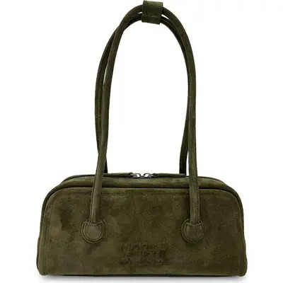 MARGESHERWOOD Soft Boston EW Leather Shoulder Bag in Tea Rose Pull-Up at Nordstrom | Nordstrom