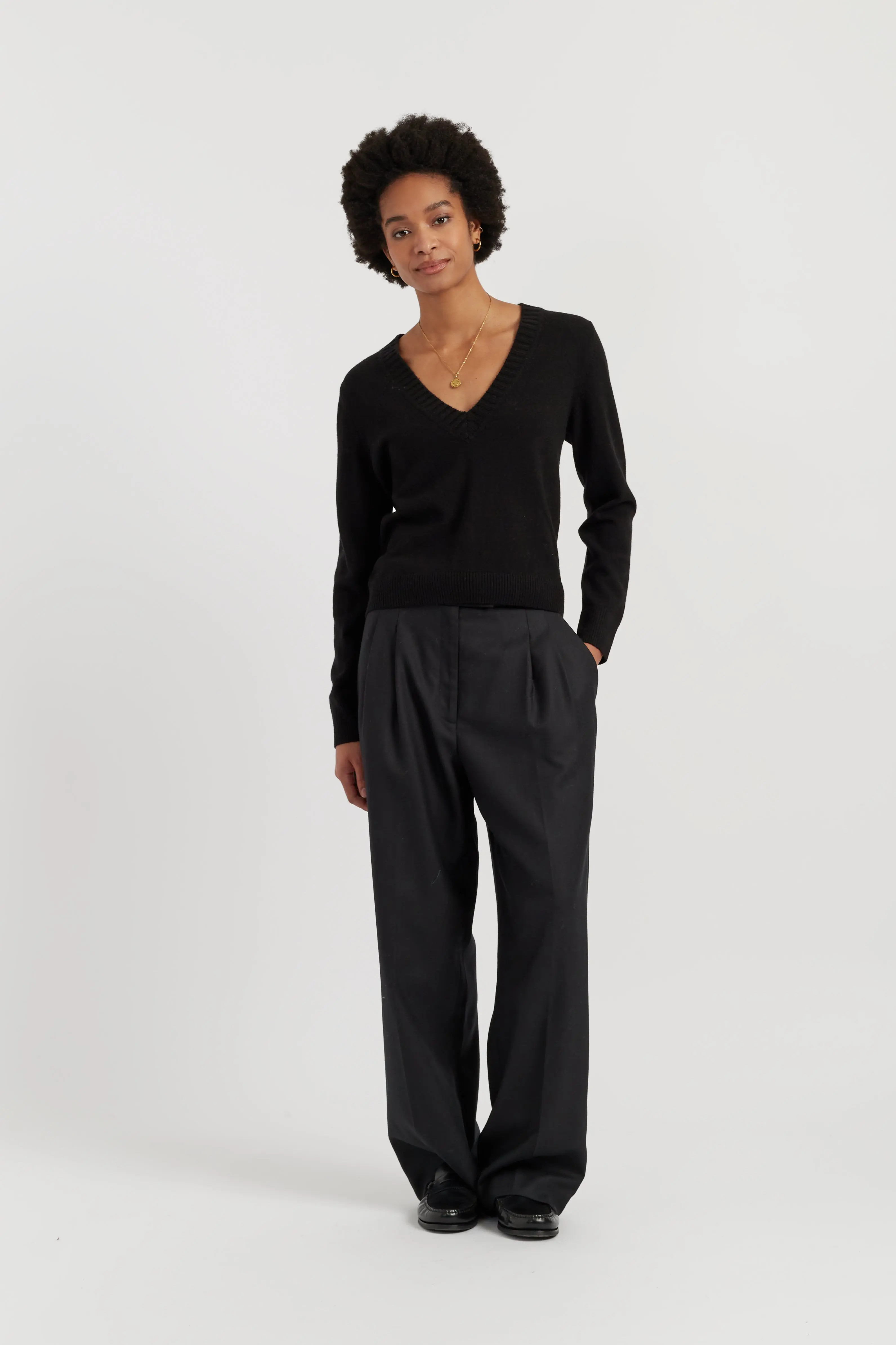 Chinti & Parker Wool-Cashmere V-Neck Sweater (Women) | Nordstrom | Nordstrom