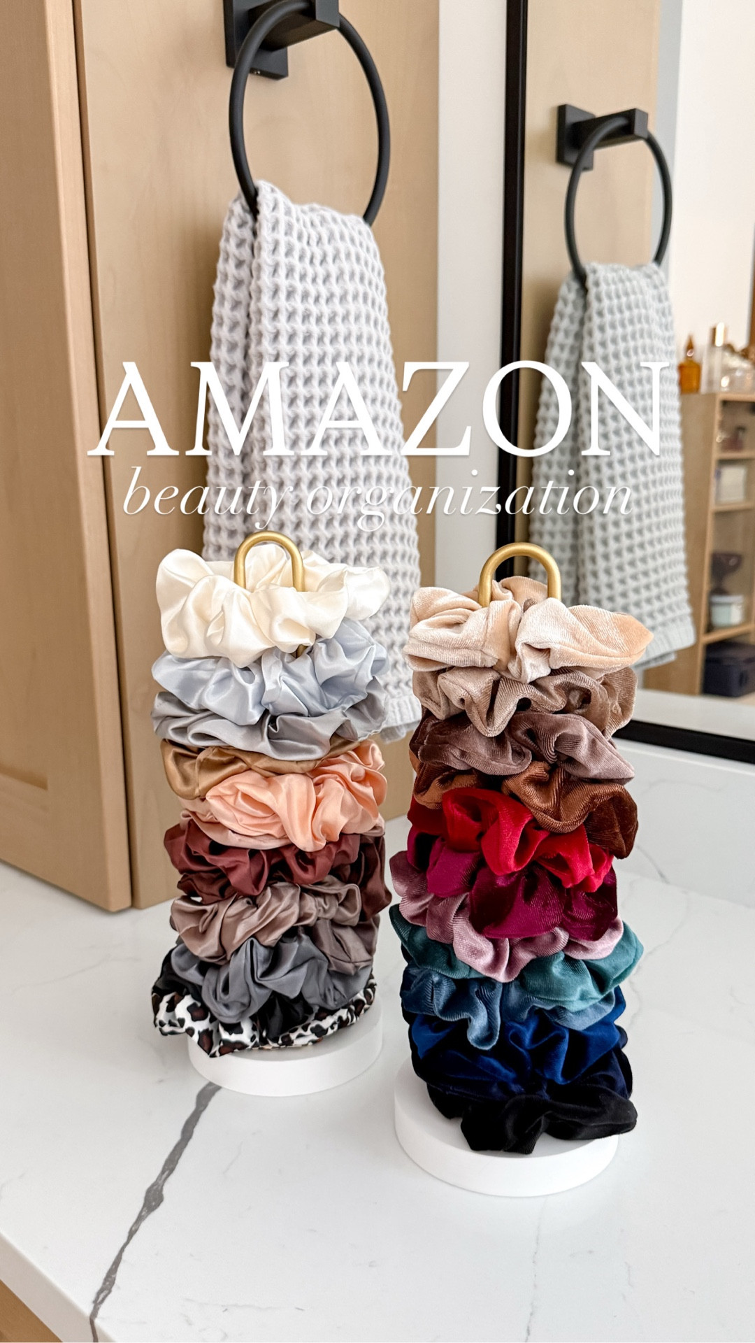 We love these scrunchie organizers (and scrunchies) from Amazon! We’re obsessed with the velvet ones! 🎀👸🏻

#organizedhome #organizationhack #asmrsounds #thesistershoppers #amazonfinds 

#LTKmorningroutine #LTKHome #LTKKids
