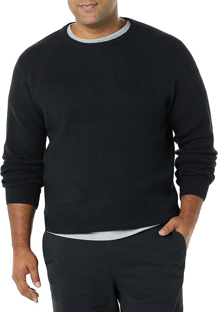 Amazon Essentials Men's Long-Sleeve Soft Touch Crewneck Sweater | Amazon (US)