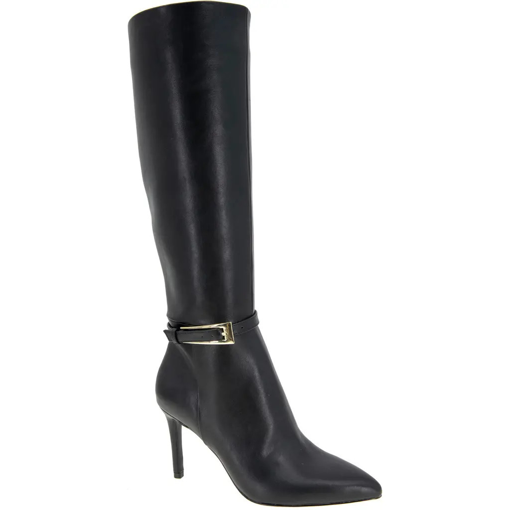 BCBGeneration Abbin Belt Shaft Tall Boot in Black at Nordstrom Rack, Size 11 | Nordstrom Rack