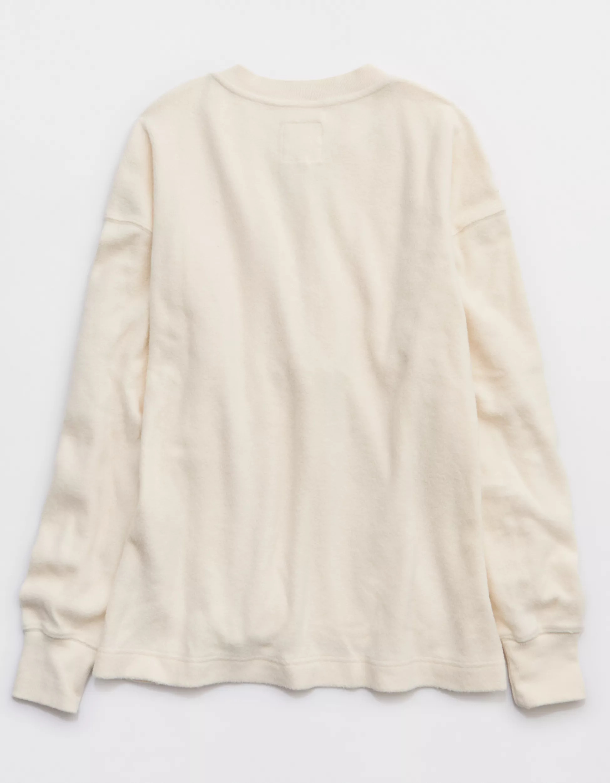 Aerie Sherpa Henley Sweatshirt | Aerie