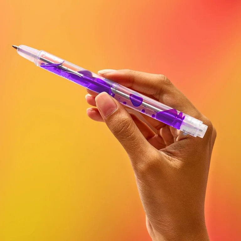 Lifelines Scented Lava Gel Pen Set, 2-Pack (Pink & Purple), 0.5mm Colored Gel Pens Infused with S... | Walmart (US)