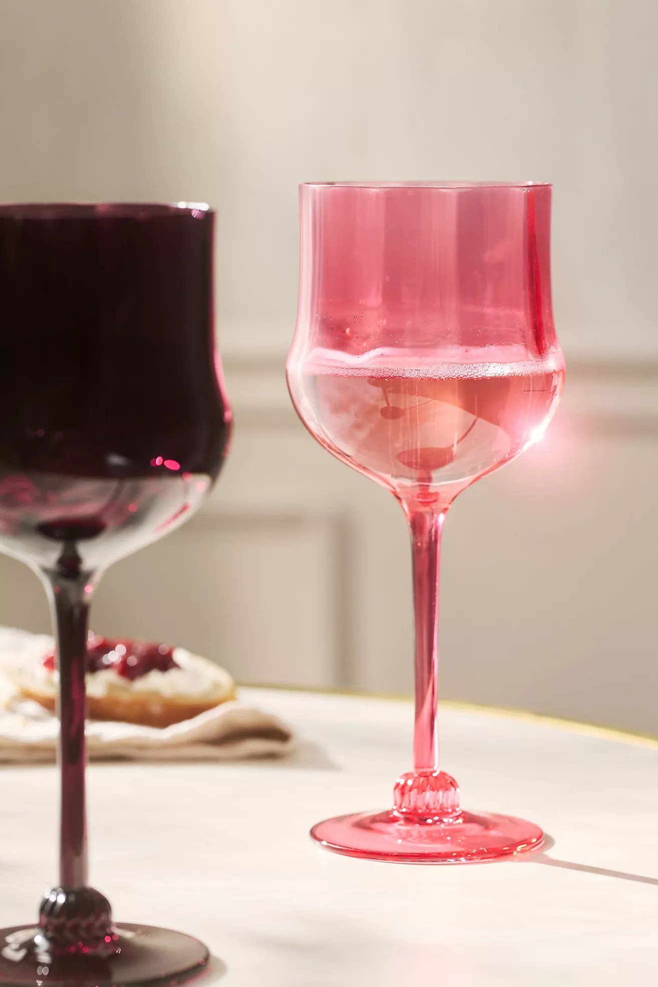 Cybelle Wine Glasses, Set of 4 | Anthropologie (US)