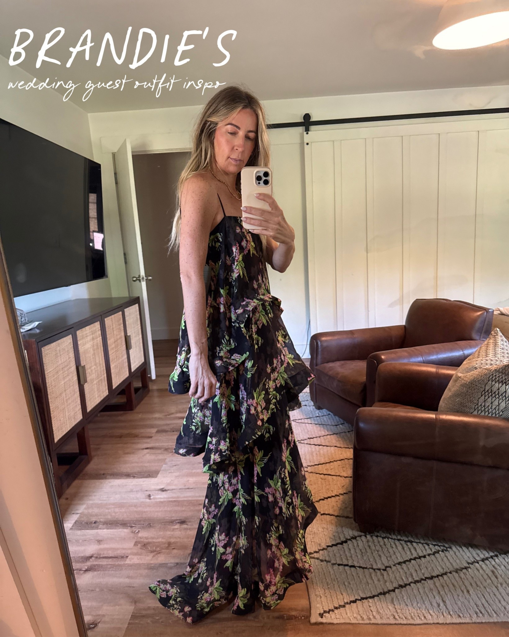 Wedding guest glam, but make it effortless. Brandie’s look is perfect for spring “I do’s”—think flowy, flattering, and flirty in all the right ways.
.
.
.
#LTKwedding #WeddingGuestLook #SpringWeddingStyle #LTKoutfitinspo #LTKfashion #LTKstyletip #GuestOfTheWedding #WhatToWearToAWedding #WeddingSeasonStyle