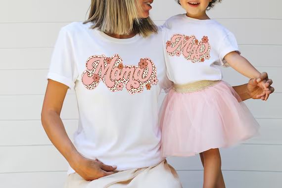 Mama Mini Matching Shirts Mother Daughter Shirts Matching Mama | Etsy | Etsy (US)