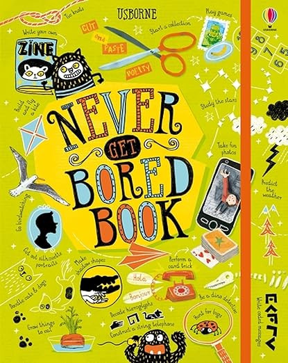 Never Get Bored Book     Hardcover – International Edition, May 25, 2018 | Amazon (US)