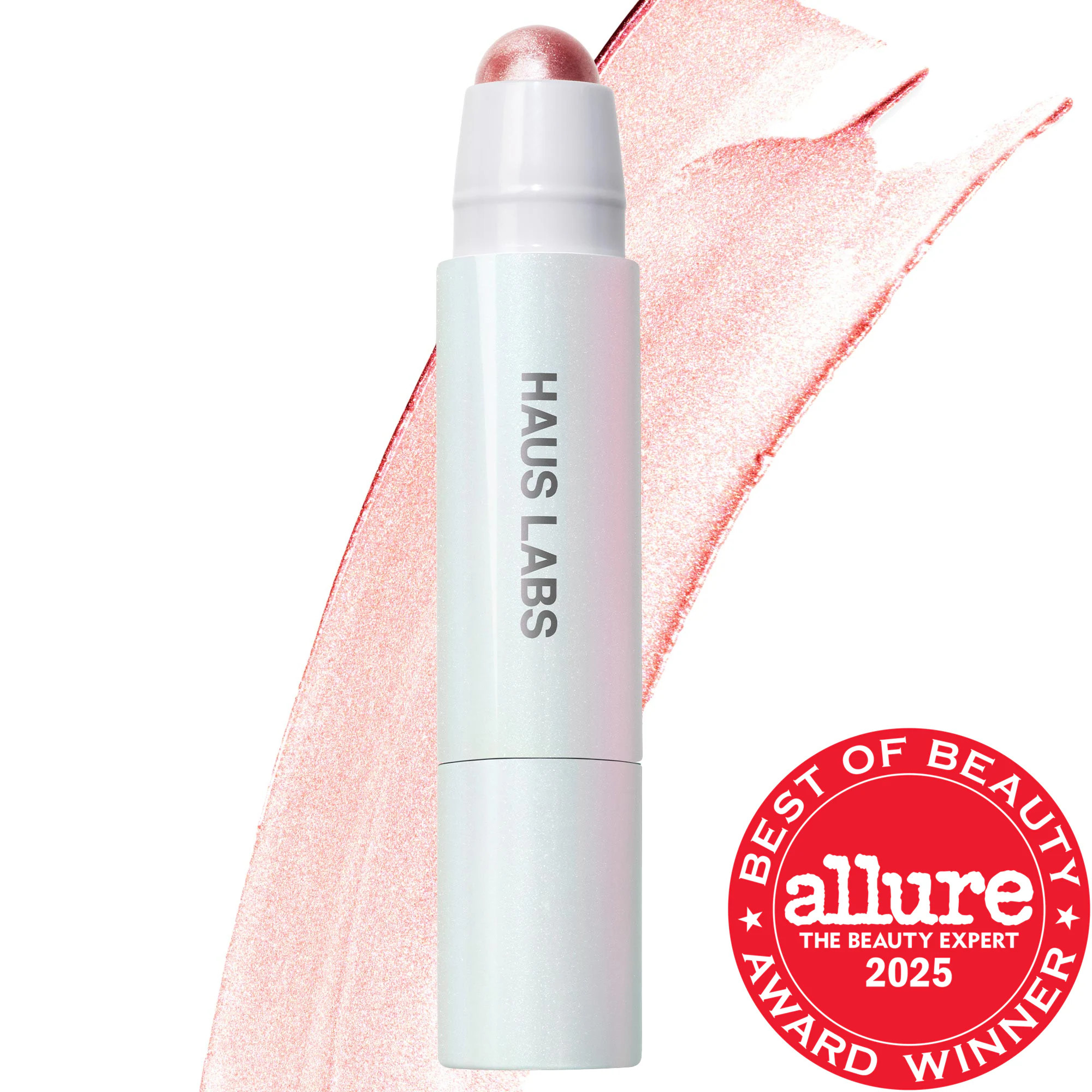 HAUS LABS BY LADY GAGA Bio-Radiant Glassy Balm Highlighter Stick Glassy Pink Opal 0.11 oz / 3 mL | Sephora (US)