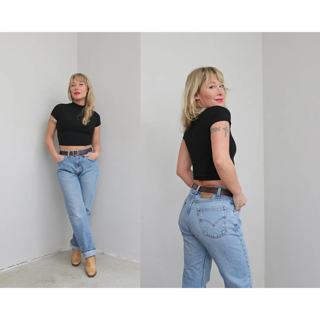 1990's Vintage Levi's Orange Tag 505 Jeans Women's SM MD 31" 32" Waist Men's XS ~ Regular Fit ~ S... | Etsy (US)