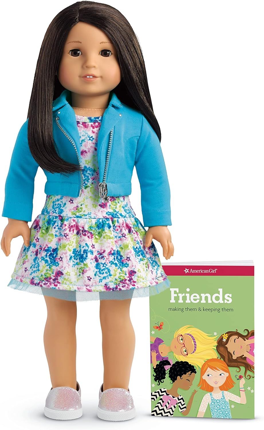 American Girl Truly Me Doll #64 with Brown Eyes, Black Hair, Light Skin Tone | Amazon (US)