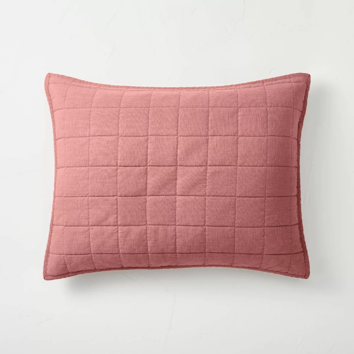 Heavyweight Linen Blend Quilt Pillow Sham - Casaluna™ | Target
