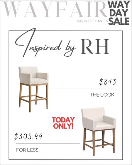 Inspired by the RH Morgan track arm counter stool 

Organic Modern Counter stool 

Cloud, linen counter stool, grey counter stool, wood counter stool, comfortable counter stools, modern counter stools, pottery barn, RH, look for less, kitchen ideas, kitchen decor, dining room ideas, dining, organic modern, transitional, target furniture, counter stools under $300, rattan counter stool, leather counter stool 

#organicmodern #kitchen #counterstool 

#LTKFind #LTKsalealert #LTKhome