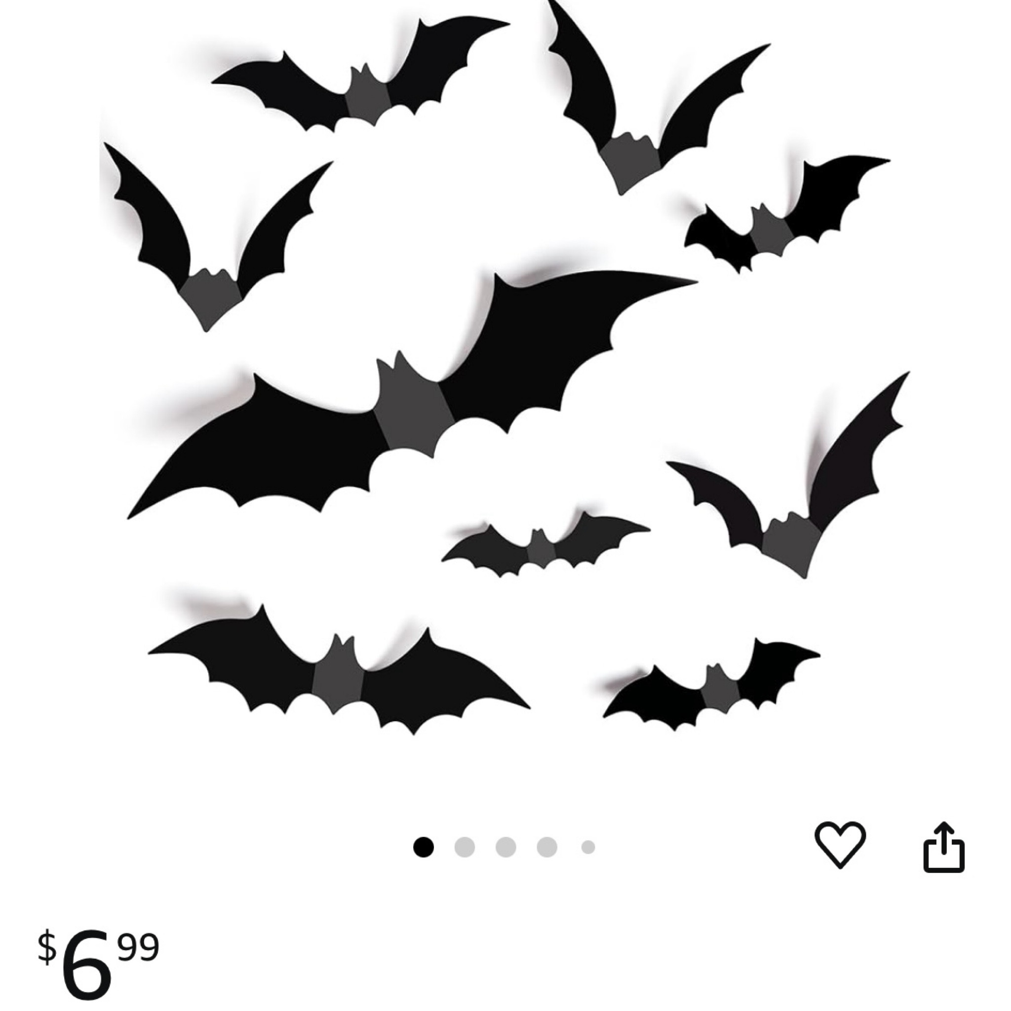 Halloween bat decor for $7! 

#LTKFamily #LTKSeasonal
