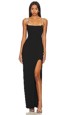 NBD Evelyn Maxi Dress in Black from Revolve.com | Revolve Clothing (Global)