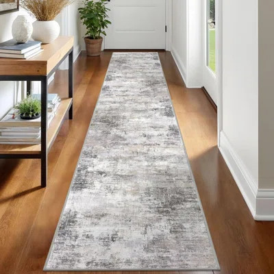 Abstract Kitchen Runner Rug Washable | Wayfair North America