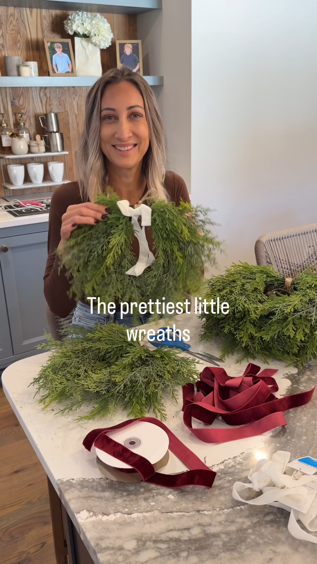 The cutest tiny wreaths I’ve found. A little bow color swap out and they are perfect! 🌲

#LTKHoliday #LTKHome #LTKSeasonal