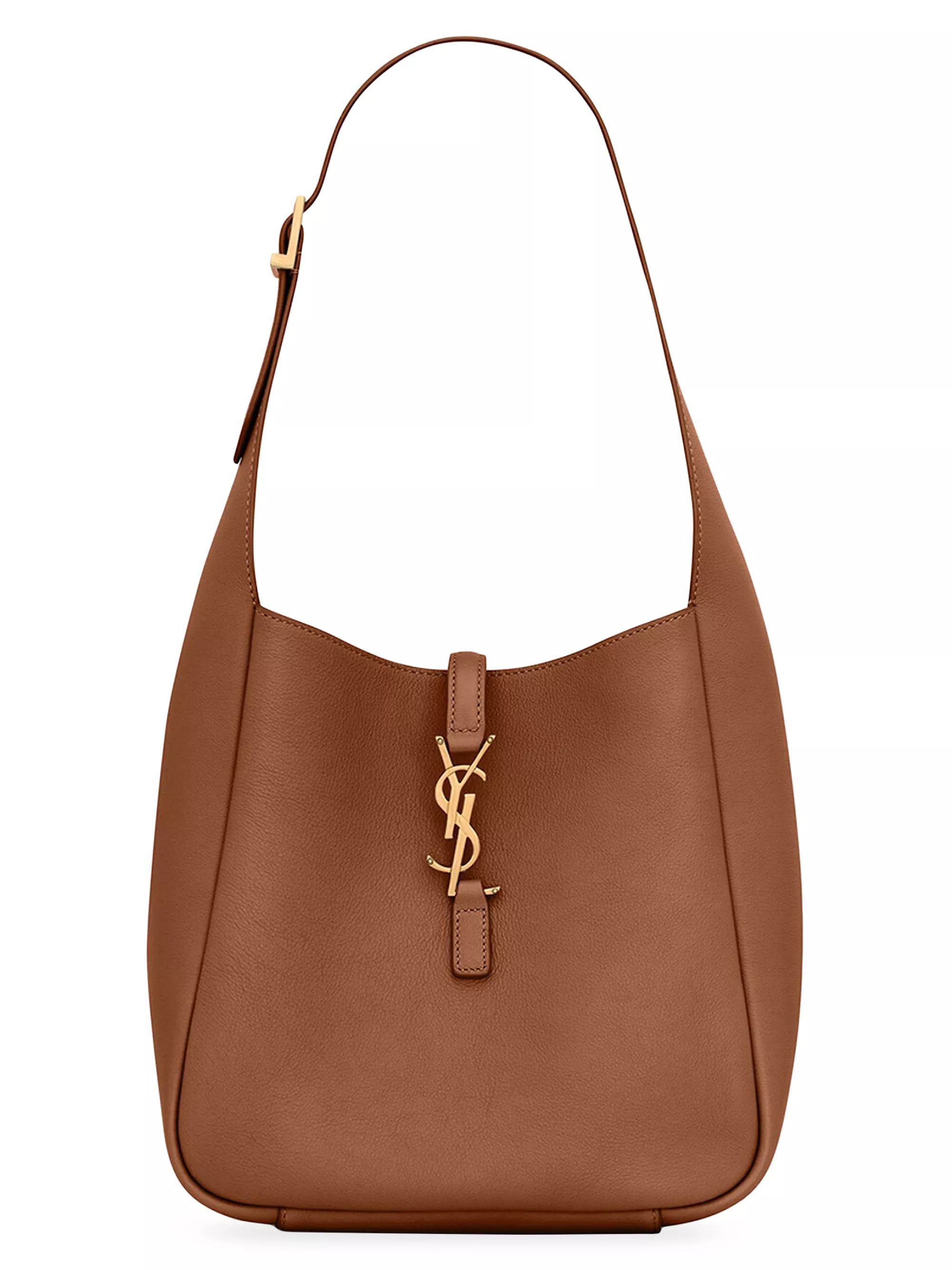 Small Le 5 A 7 Supple Hobo Bag in Smooth Leather | Saks Fifth Avenue
