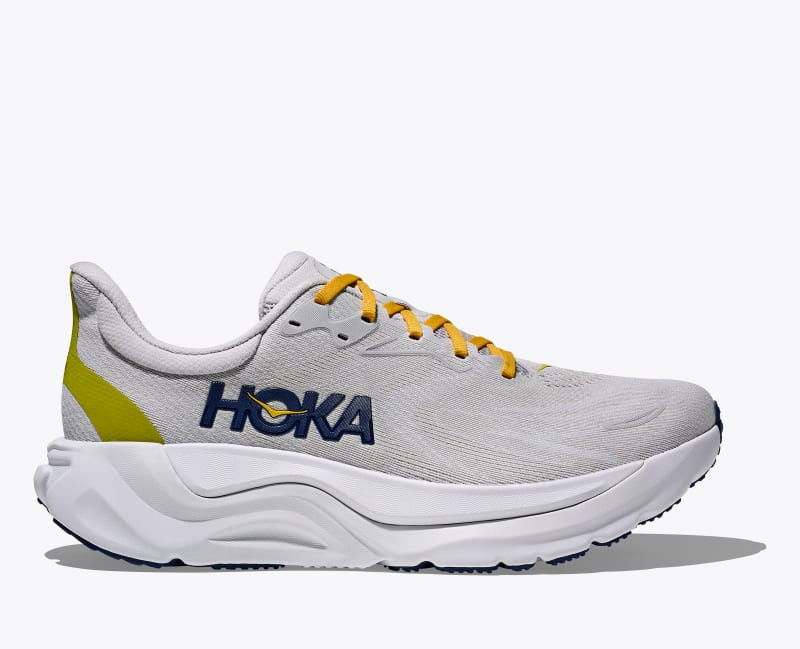 HOKA Men's Arahi 8 Shoes in Stardust/Cosmic Grey, Size 8.5 | Hoka One US